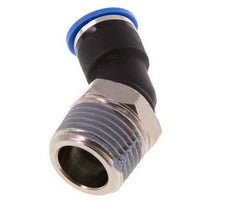 10mm x R1/2'' 45deg Elbow Push-in Fitting with Male Threads Brass/PA 66 NBR [2 Pieces]