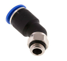 12mm x G1/4'' 45deg Elbow Push-in Fitting with Male Threads Brass/PA 66 NBR [2 Pieces]
