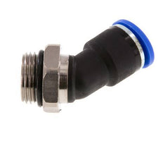 10mm x G3/8'' 45deg Elbow Push-in Fitting with Male Threads Brass/PA 66 NBR [2 Pieces]