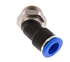 10mm x G3/8'' 45deg Elbow Push-in Fitting with Male Threads Brass/PA 66 NBR [2 Pieces]