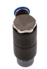 10mm x R1/2'' 2-way Manifold Push-in Fitting with Male Threads Brass/PA 66 NBR Rotatable