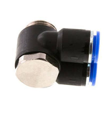 12mm x G1/2'' Double 90deg Elbow Push-in Fitting with Male Threads Brass/PA 66 NBR Rotatable