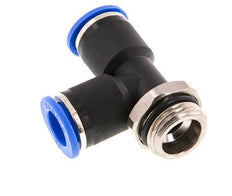 12mm x G1/2'' Right Angle Tee Push-in Fitting with Male Threads Brass/PA 66 NBR Rotatable