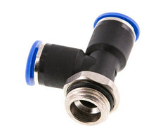 12mm x G1/2'' Right Angle Tee Push-in Fitting with Male Threads Brass/PA 66 NBR Rotatable