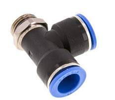 16mm x G1/2'' Right Angle Tee Push-in Fitting with Male Threads Brass/PA 66 NBR Rotatable