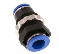 12mm Push-in Fitting PA 66 NBR Bulkhead