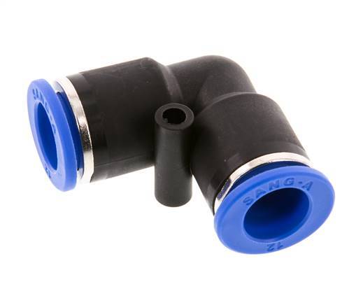 12mm 90deg Elbow Push-in Fitting PA 66 NBR [2 Pieces]