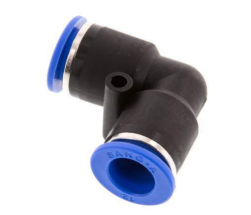 12mm 90deg Elbow Push-in Fitting PA 66 NBR [2 Pieces]