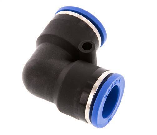 14mm 90deg Elbow Push-in Fitting PA 66 NBR [2 Pieces]
