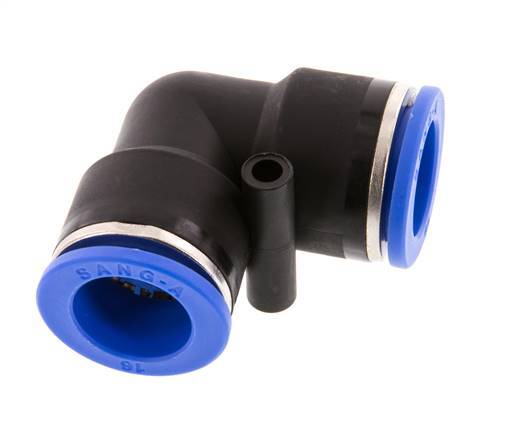 16mm 90deg Elbow Push-in Fitting PA 66 NBR