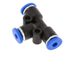 3mm Tee Push-in Fitting PA 66 NBR [2 Pieces]