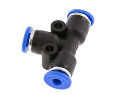 3mm Tee Push-in Fitting PA 66 NBR [2 Pieces]