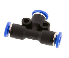 4mm Tee Push-in Fitting PA 66 NBR [2 Pieces]