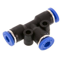 4mm Tee Push-in Fitting PA 66 NBR [2 Pieces]