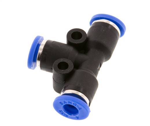 4mm Tee Push-in Fitting PA 66 NBR [2 Pieces]