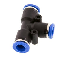 8mm Tee Push-in Fitting PA 66 NBR [2 Pieces]
