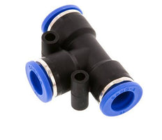 10mm Tee Push-in Fitting PA 66 NBR [2 Pieces]