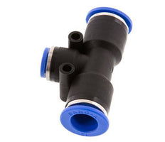 8mm x 12mm Tee Push-in Fitting PA 66 NBR [2 Pieces]
