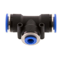 8mm x 14mm Tee Push-in Fitting PA 66 NBR