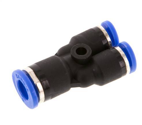 4mm x 6mm Y Push-in Fitting PA 66 NBR [2 Pieces]
