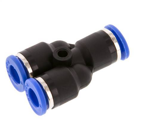 6mm Y Push-in Fitting PA 66 NBR [2 Pieces]
