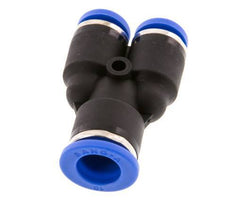 8mm x 10mm Y Push-in Fitting PA 66 NBR [2 Pieces]