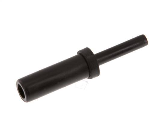 8mm x 4mm Plug-in Connector PA 66 NBR [5 Pieces]