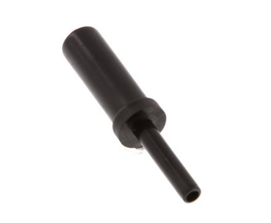 8mm x 4mm Plug-in Connector PA 66 NBR [5 Pieces]