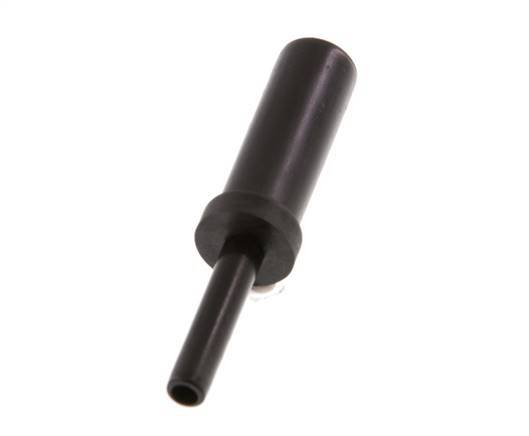8mm x 4mm Plug-in Connector PA 66 NBR [5 Pieces]
