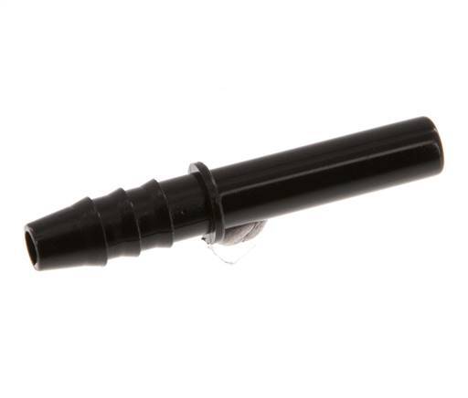 6mm x 5mm Plug-in Fitting with Hose Pillar PA 66 NBR [5 Pieces]