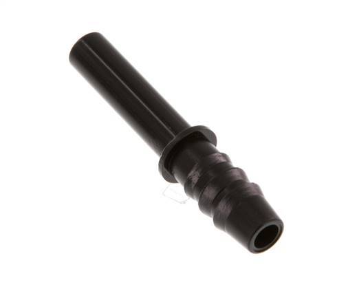 6mm x 6mm Plug-in Fitting with Hose Pillar PA 66 NBR [5 Pieces]