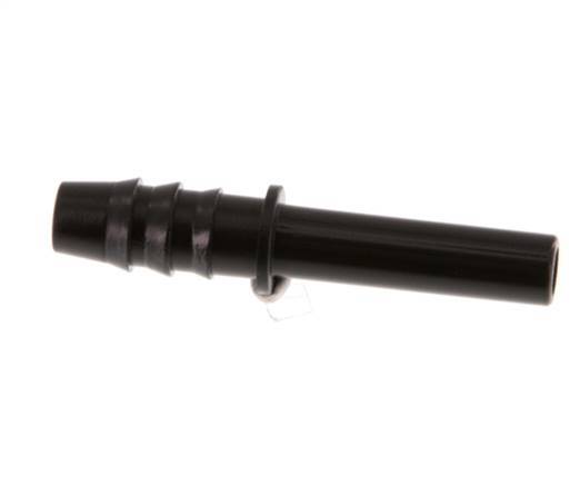 6mm x 6mm Plug-in Fitting with Hose Pillar PA 66 NBR [5 Pieces]