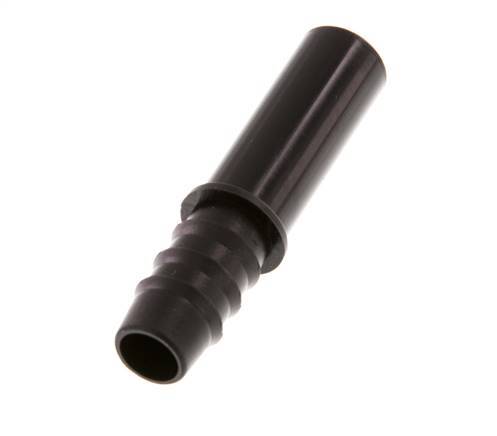 12mm x 10mm Plug-in Fitting with Hose Pillar PA 66 NBR [5 Pieces]