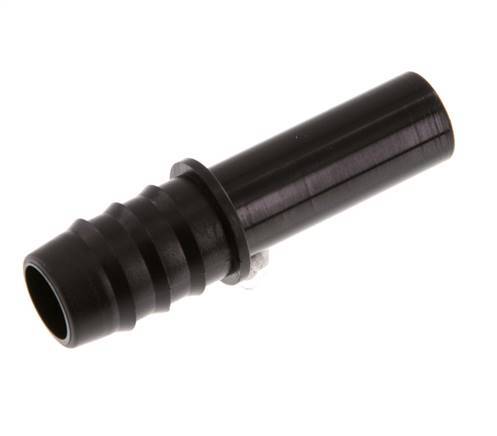 12mm x 13mm Plug-in Fitting with Hose Pillar PA 66 NBR [2 Pieces]