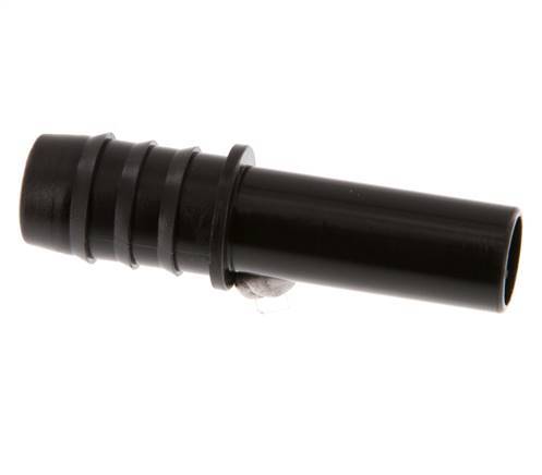 12mm x 13mm Plug-in Fitting with Hose Pillar PA 66 NBR [2 Pieces]