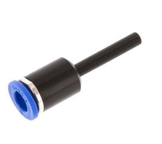 6mm x 4mm Push-in Fitting with Plug-in PA 66 NBR [2 Pieces]
