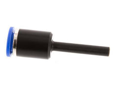 6mm x 4mm Push-in Fitting with Plug-in PA 66 NBR [2 Pieces]