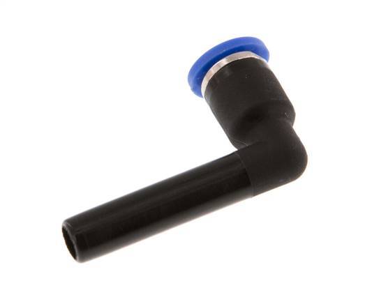 4mm x 6mm 90deg Elbow Push-in Fitting with Plug-in PA 66 NBR [2 Pieces]