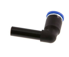 8mm x 8mm 90deg Elbow Push-in Fitting with Plug-in PA 66 NBR [2 Pieces]