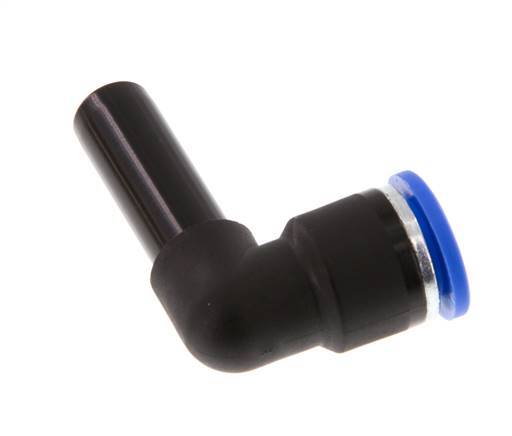 10mm x 10mm 90deg Elbow Push-in Fitting with Plug-in PA 66 NBR [2 Pieces]