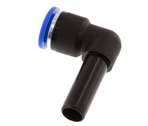 10mm x 10mm 90deg Elbow Push-in Fitting with Plug-in PA 66 NBR [2 Pieces]