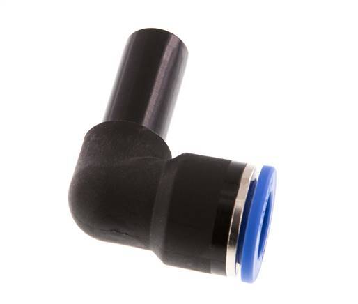 14mm x 14mm 90deg Elbow Push-in Fitting with Plug-in PA 66 NBR [2 Pieces]
