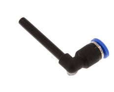4mm x 4mm 90deg Elbow Push-in Fitting with Plug-in PA 66 NBR Long Sleeve [2 Pieces]