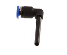 4mm x 4mm 90deg Elbow Push-in Fitting with Plug-in PA 66 NBR Long Sleeve [2 Pieces]