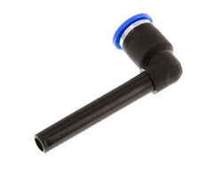6mm x 6mm 90deg Elbow Push-in Fitting with Plug-in PA 66 NBR Long Sleeve [2 Pieces]