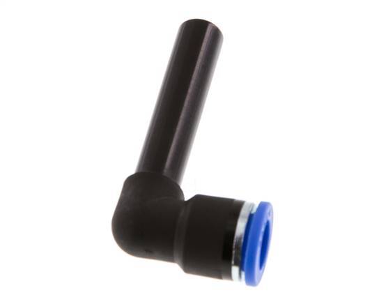 10mm x 10mm 90deg Elbow Push-in Fitting with Plug-in PA 66 NBR Long Sleeve [2 Pieces]