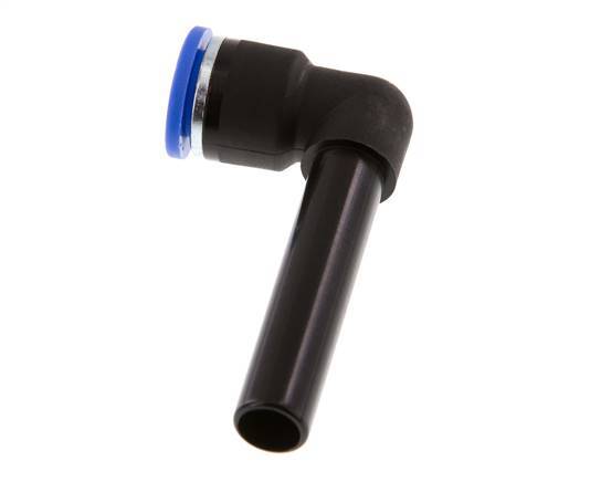 10mm x 10mm 90deg Elbow Push-in Fitting with Plug-in PA 66 NBR Long Sleeve [2 Pieces]