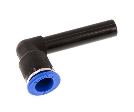 12mm x 12mm 90deg Elbow Push-in Fitting with Plug-in PA 66 NBR Long Sleeve