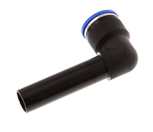 16mm x 16mm 90deg Elbow Push-in Fitting with Plug-in PA 66 NBR Long Sleeve