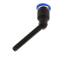 4mm x 4mm 45deg Elbow Push-in Fitting with Plug-in PA 66 NBR Long Sleeve [2 Pieces]